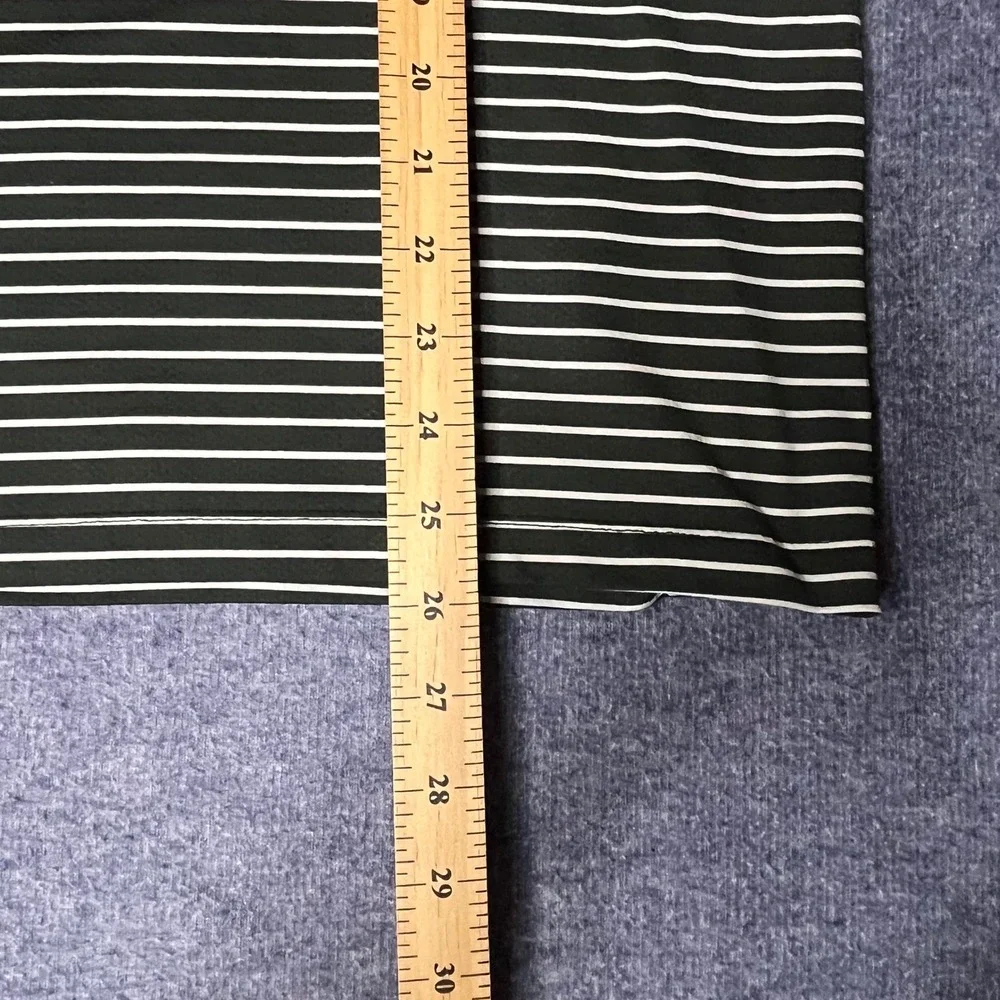 Lululemon Mens Metal Vent Tech Polo Shirt Bundle Black Green Striped Size Large